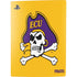 East Carolina University ECU Pirates Logo Yellow PS5 Digital Edition Console Skin